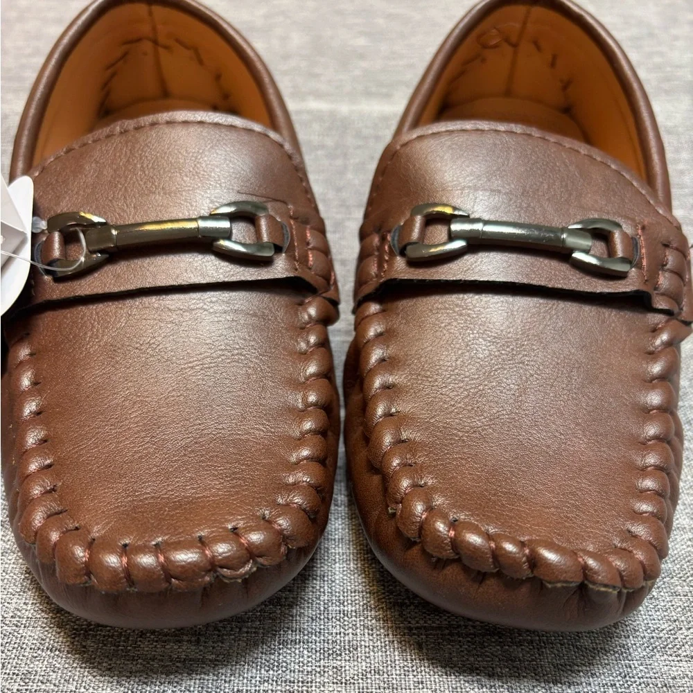 Dress Loafers Casual Moccasin Driver Shoes for Boys and Girls